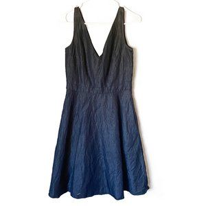 Gap Mini Dress | Denim | V Neck | Size 0